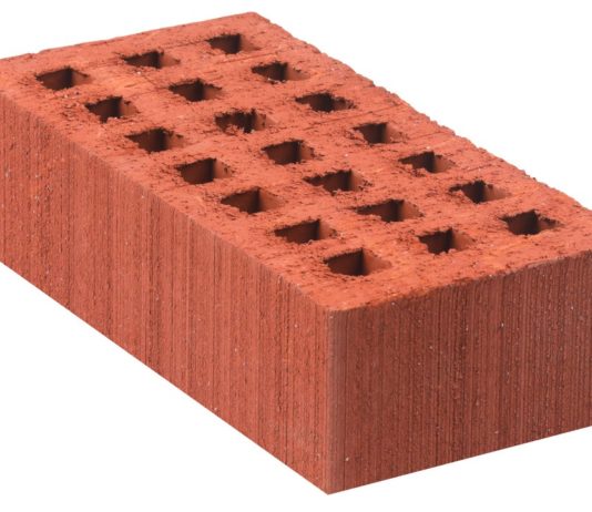 Кирпич лицевой пустотелый