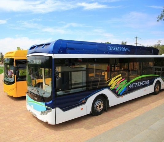 В Волгограде представили первый электробус Volgabus