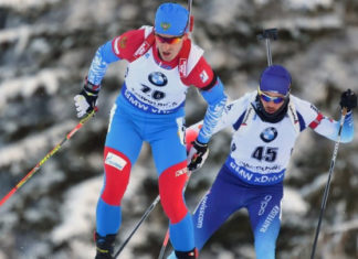Российские биатлонисты завоевали вторую медаль на чемпионате Европы