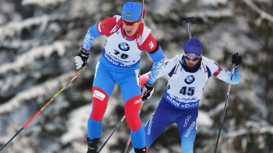 Российские биатлонисты завоевали вторую медаль на чемпионате Европы