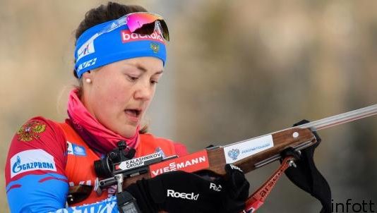 Биатлонистка сборной России завоевала пятую медаль на чемпионатах Европы