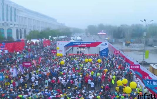 Главный забег Центральной Азии: как прошел марафон в Алматы