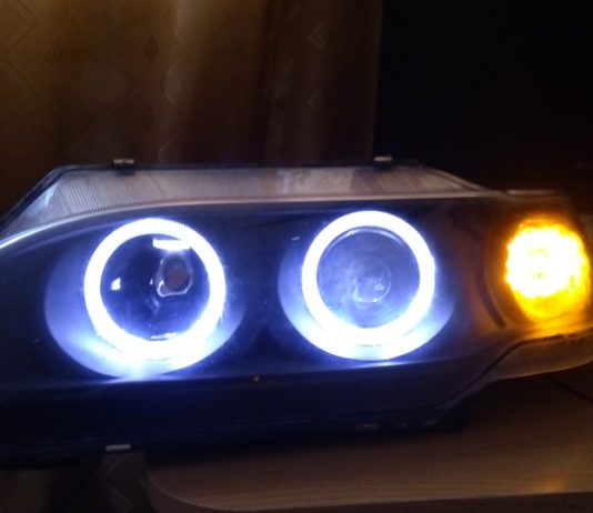 Как покрасить отражатель фары?