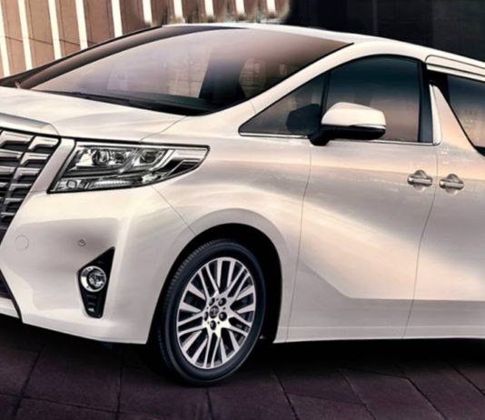Технические характеристики автомобилей Toyota Alphard