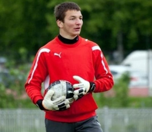 Вратарь «Витебска» Андрей Щербаков погиб в автокатастрофе вместе с супругой и 6-летним сыном