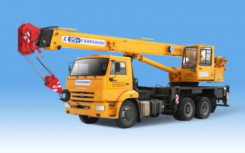 Сфера применения автокранов 25 тонн
