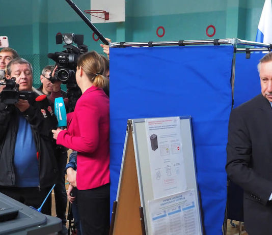 Видео, рассказывающее о причине успеха Беглова на выборах