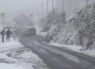 Жители Норильска встретили зиму в середине сентября