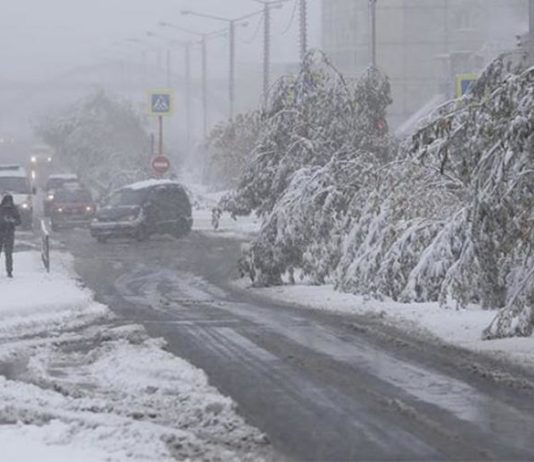 Жители Норильска встретили зиму в середине сентября