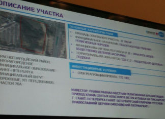 Беглов утвердил другую площадку для храма вместо парка Малиновка