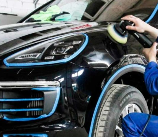 Технология полировки автомобиля
