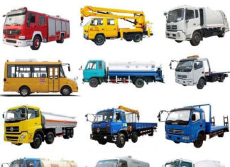 Виды грузовых автомобилей