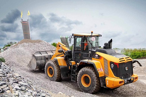 Технические характеристики фронтальных погрузчиков