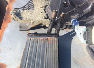 Общие моменты по замене радиатора печки своими руками