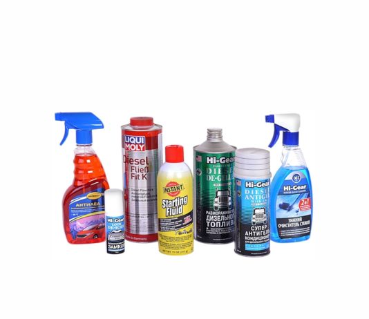 Средства автохимии, виды автокосметики