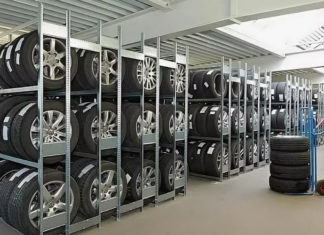 Стеллажи для шин