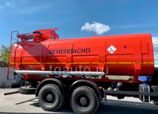 Бензовоз: конструкция, оснащение, принцип работы