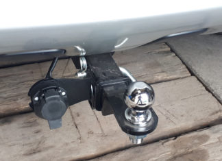 Установка автомобильного прицепа