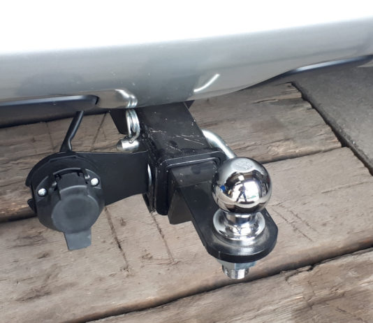 Установка автомобильного прицепа