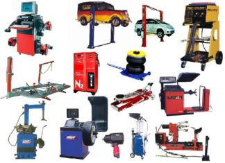 Виды оборудования для автосервиса