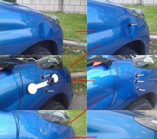 Что представляют собой локальная покраска автомобиля?