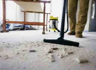 Как убраться после ремонта?