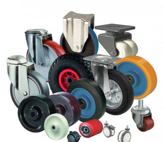Промышленные колеса: разновидности