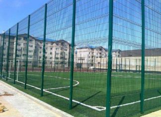 Ограждение спортивных площадок – виды и материалы
