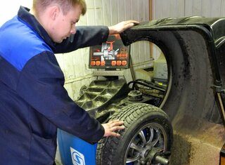 Шиномонтаж: балансировка, ремонт шин
