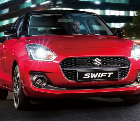 Экстерьер и интерьер автомобиля Suzuki Swift