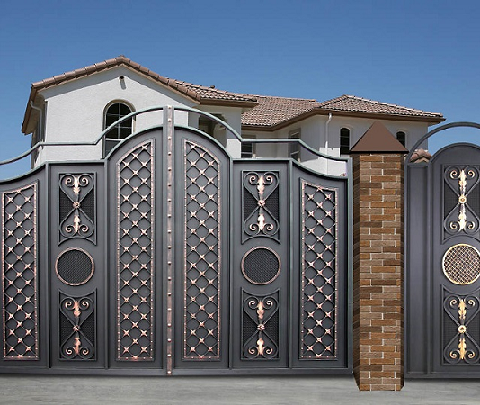 Варианты автоматических ворот для частного дома