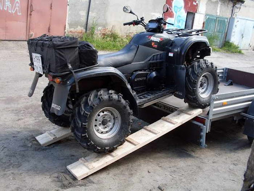 Зачем нужны сходни для квадроцикла?