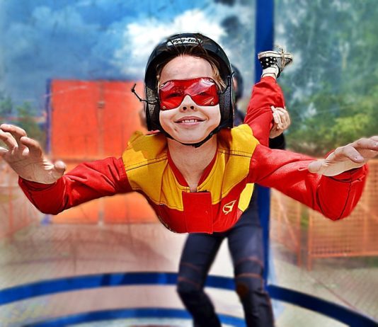 Как заниматься спортом в аэродинамической трубе