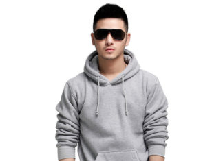 Где купить худи мужское с капюшоном с принтом