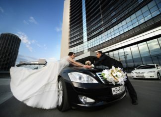 Преимущества аренды автомобиля на свадьбу