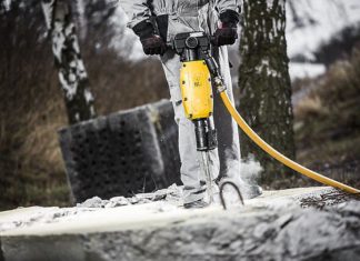 Отбойный молоток: виды, устройство, применение