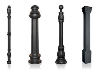 Литой столб из чугуна: красота и надежность чугунного литья