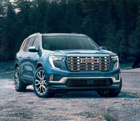 Представлен обновленный GMC Acadia