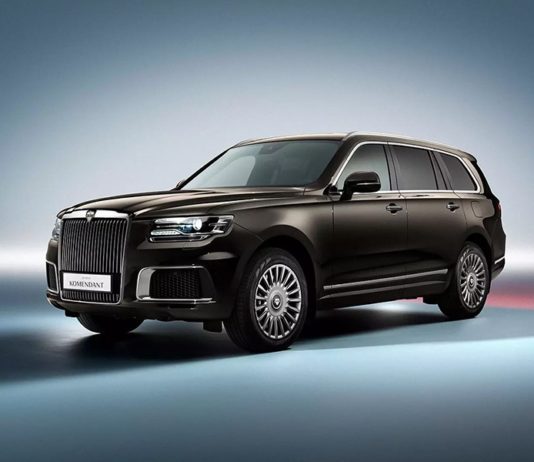 Aurus Komendant признан самым красивым автомобилем