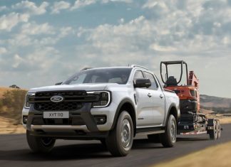 Ford Ranger обзавелся гибридной силовой установкой