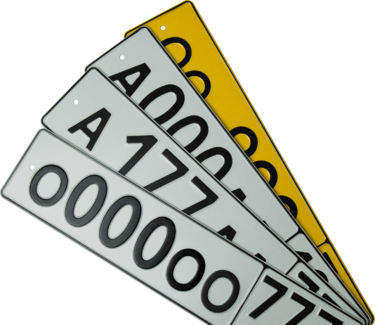 Можно ли ставить номерной знак с жирным шрифтом?