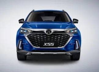 Обзор модели BAIC X55 (Баик Икс55), характеристики.