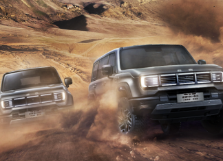 BAIC серьезно подготовил внедорожник BJ40 к бездорожью