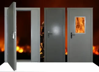 Противопожарные двери: типы конструкций и их особенности Противопожарные двери