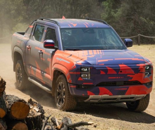 Безымянный гибридный пикап BYD размером с Toyota Hilux протестировали в Мексике. Фото