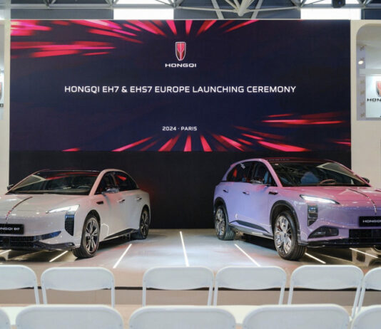 Hongqi показала в Париже электрические кроссовер и седан