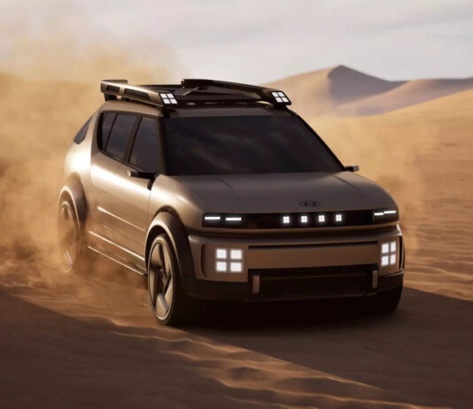 Hyundai показала концепт водородного кроссовера Intium