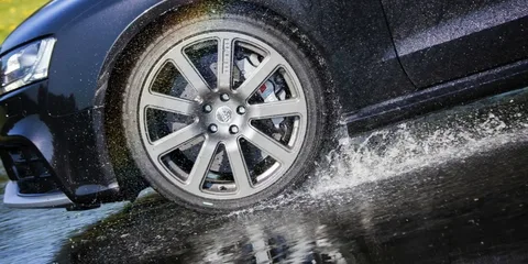 Сцепление шин с дорогой