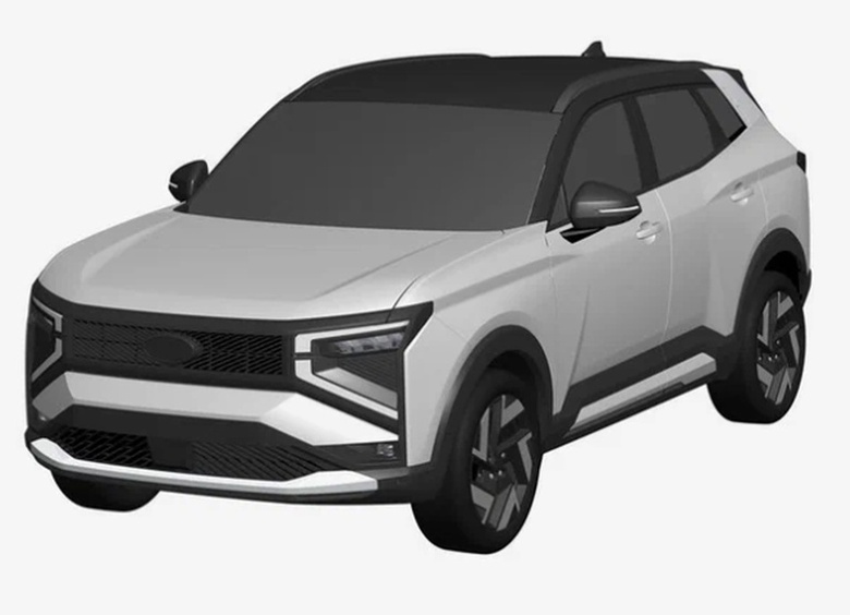 АВТОВАЗ запатентовал экстерьер кроссовера LADA Azimut