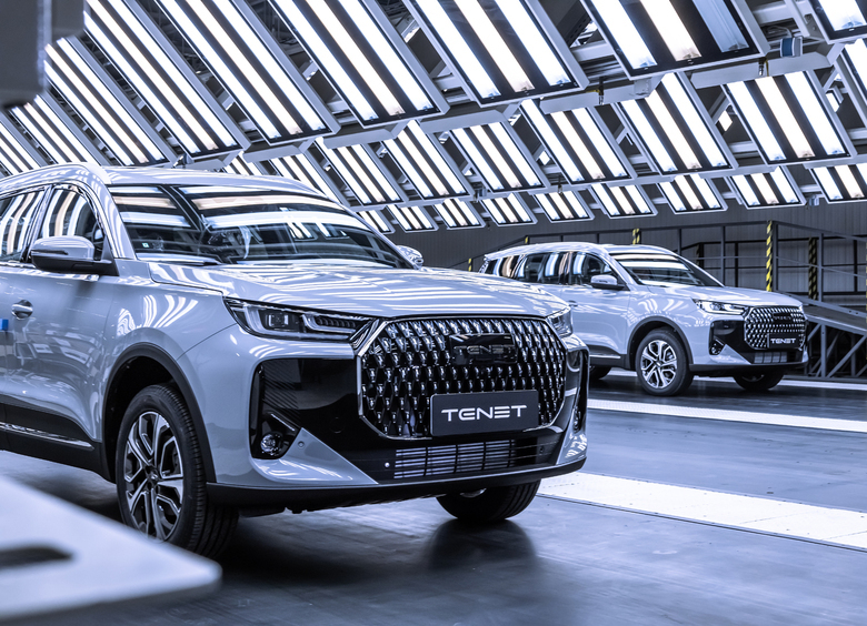 Бывший завод Volkswagen в России выпустил 30 000 кроссоверов Tenet